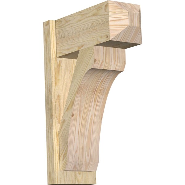 Ekena Millwork Legacy Craftsman Rough Sawn Outlooker, Douglas Fir, 8"W x 18"D x 26"H OUT08X18X26LEC04RDF - main